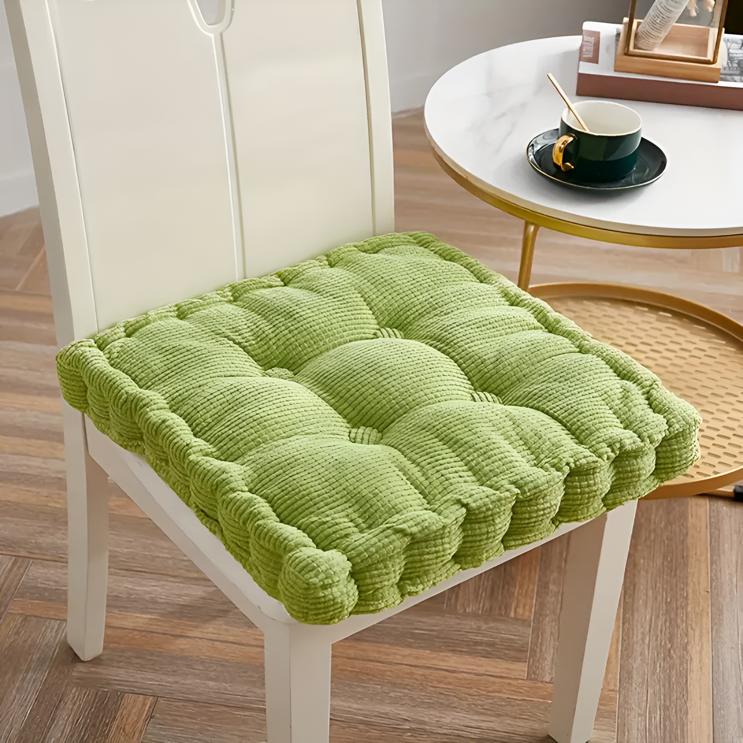 ComfyStack | Stackable Corduroy Chair Cushions