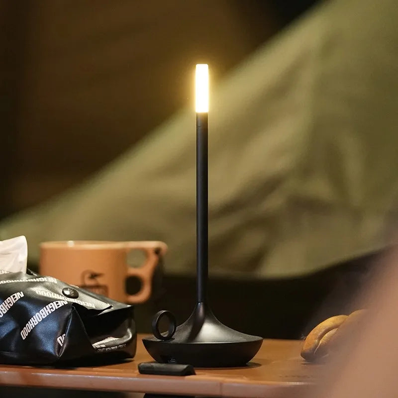 Candleglow Touch Lamp | Rechargeable Wireless Led Table Lamp