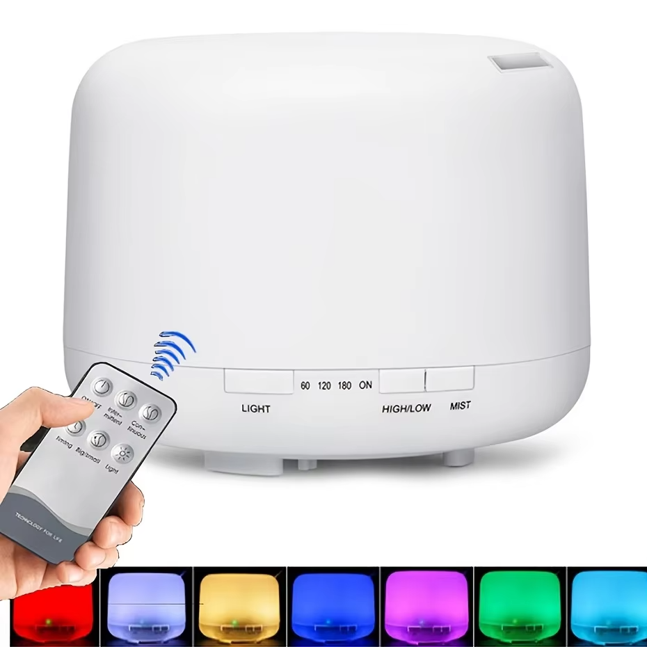Color Changing Humidifier With Bluetooth Speaker
