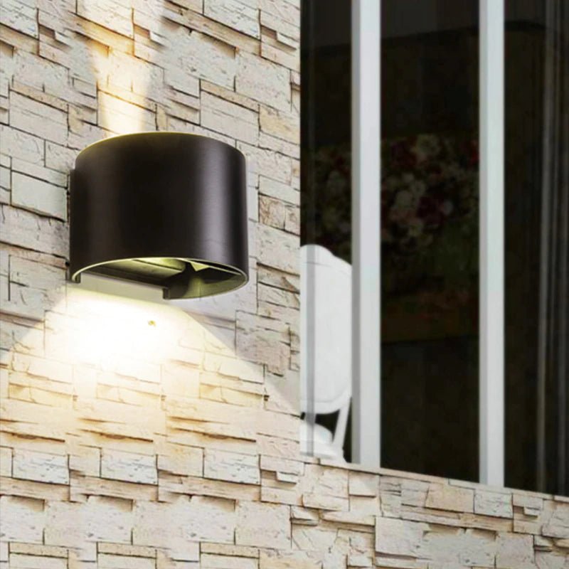 Cube Shape LED Wall Lamp - Adjustable Waterproof for Indoor & Outdoor