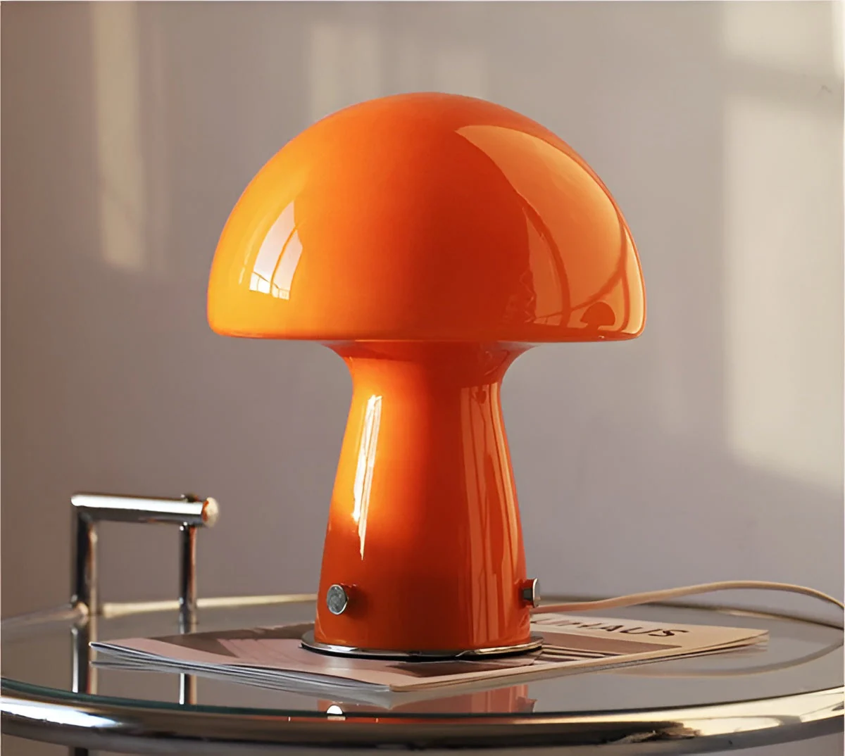 MushFlare | Elegant Scandinavian Mushroom Table Lamp
