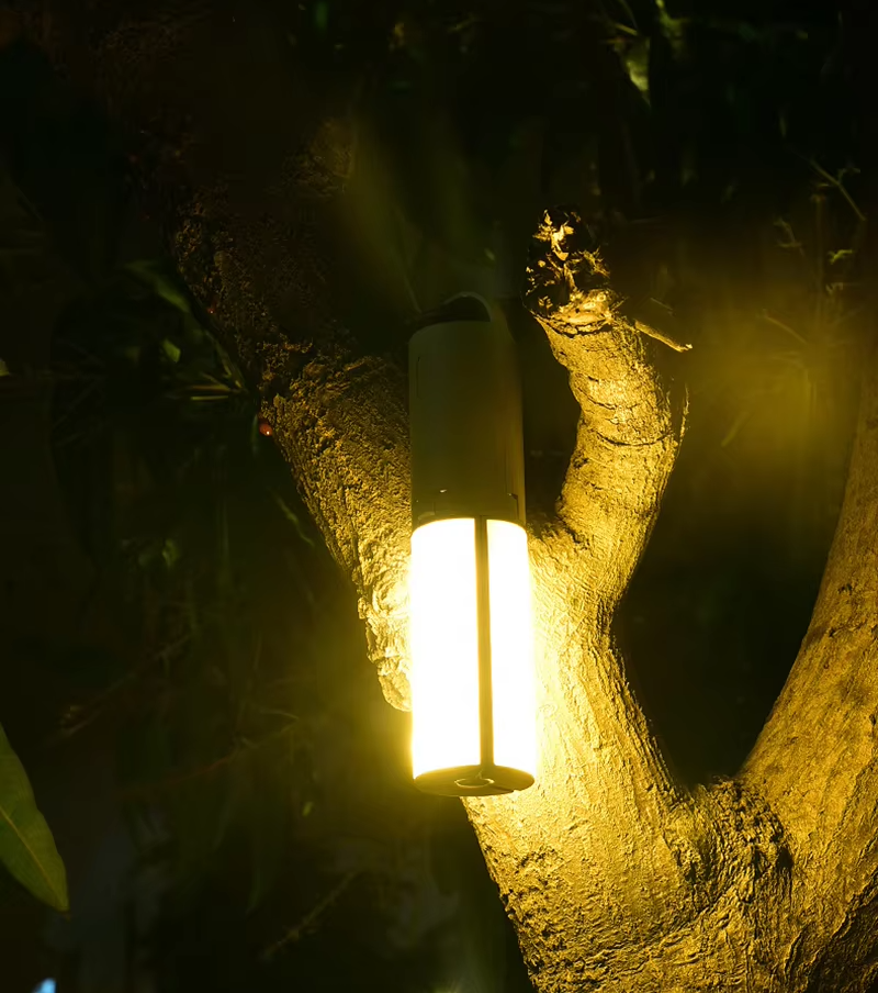 Portable Rechargeable Lantern - Folding Table Lamp For Camping