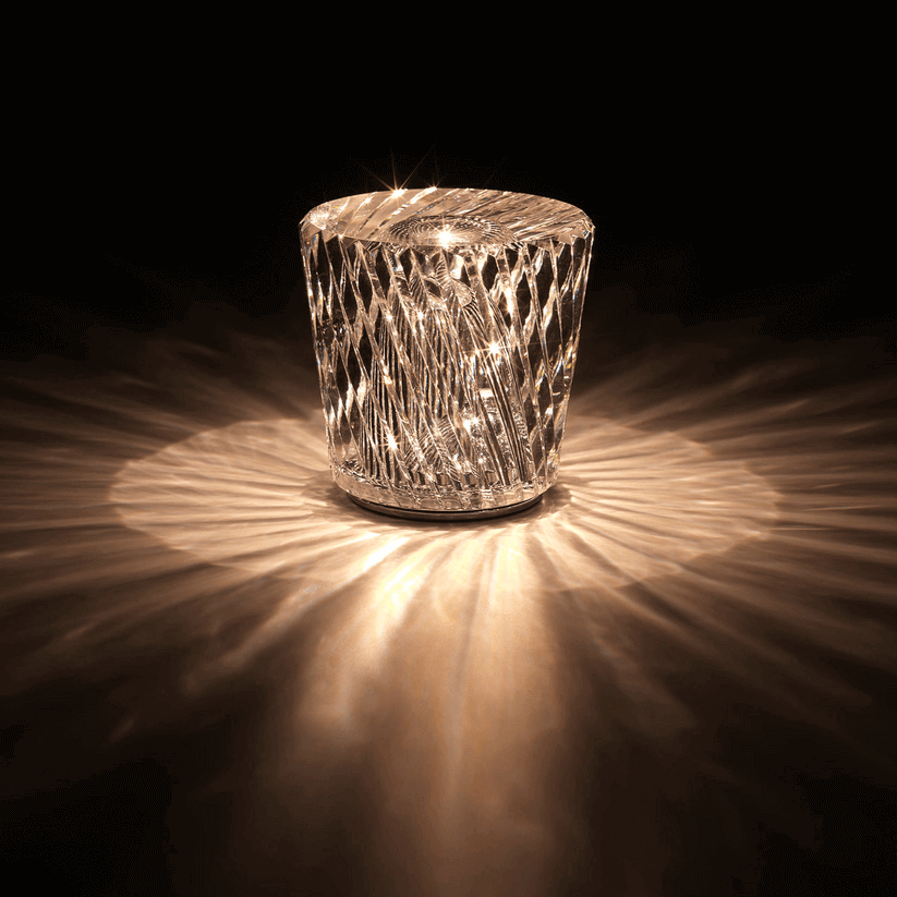 Rechargeable Crystal Desk Lamp - Bar Restaurant Table Lamp