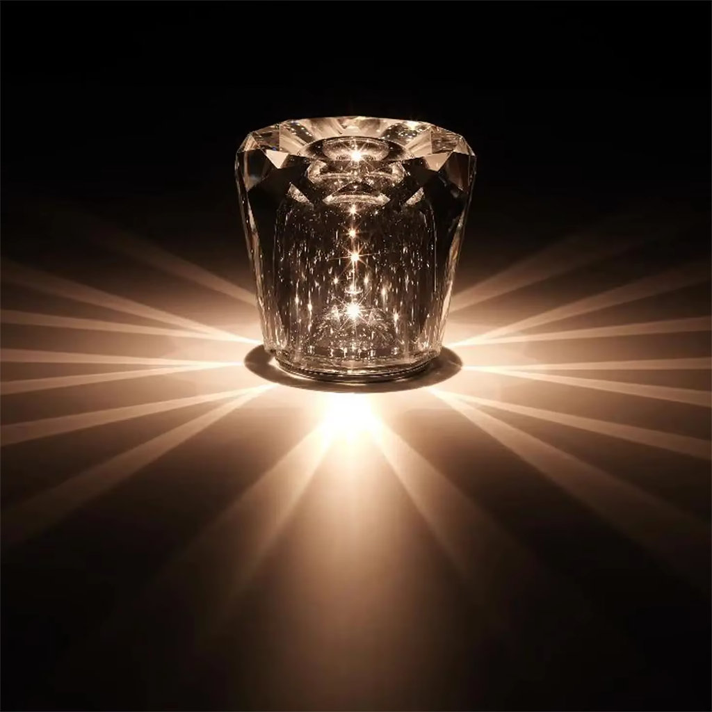 Rechargeable Crystal Desk Lamp - Bar Restaurant Table Lamp