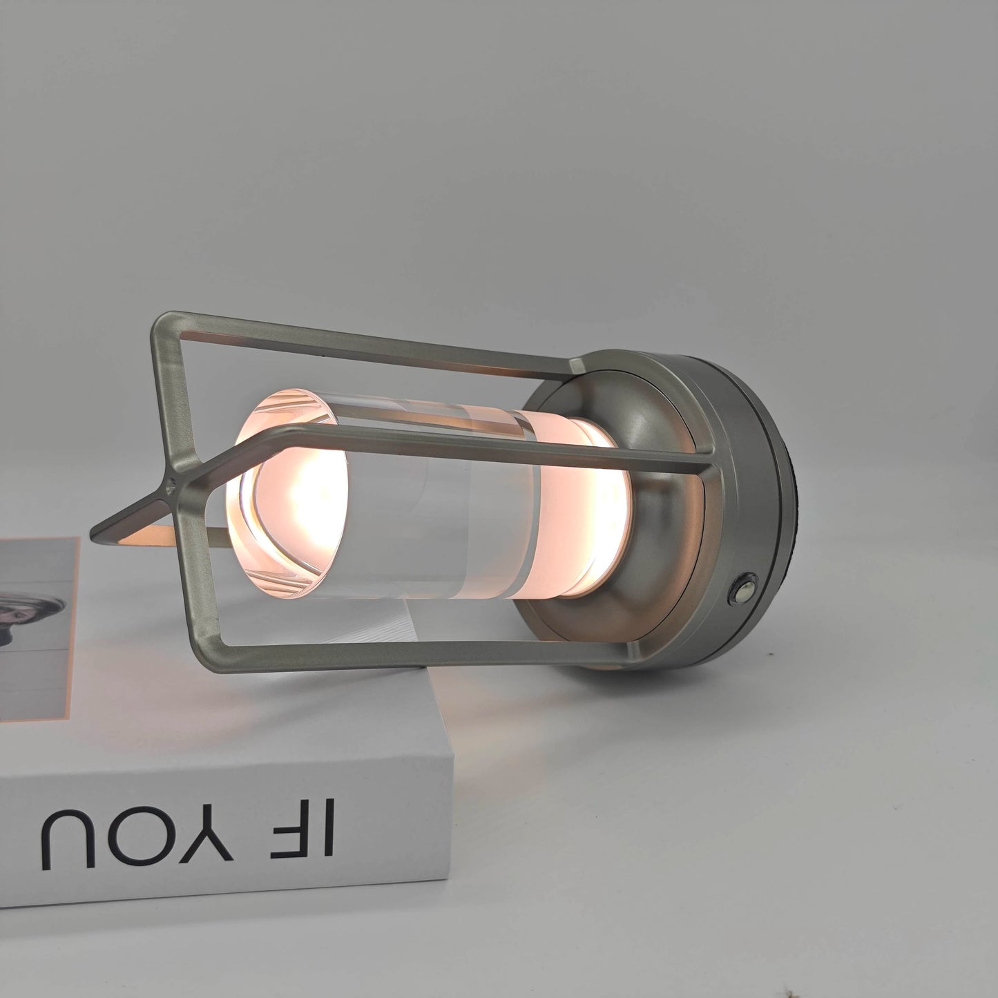 Rechargeable Led Touch Crystal Table Lamp | Portable Camping Light