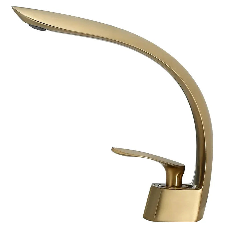 Celestia | Single Handle Bathroom Faucet - Waterfall Basin Mixer
