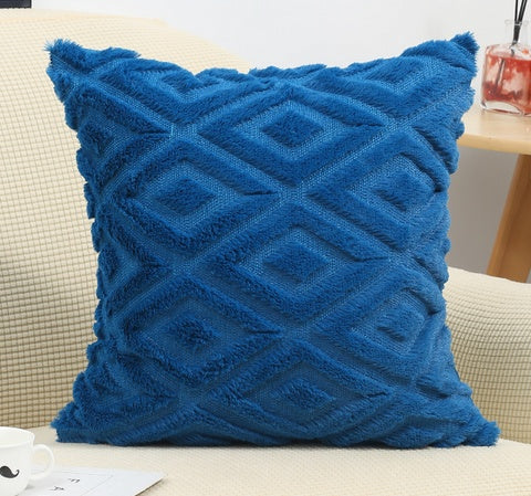 DiamondCushion | 3D Diamond Pattern Cushion Cover