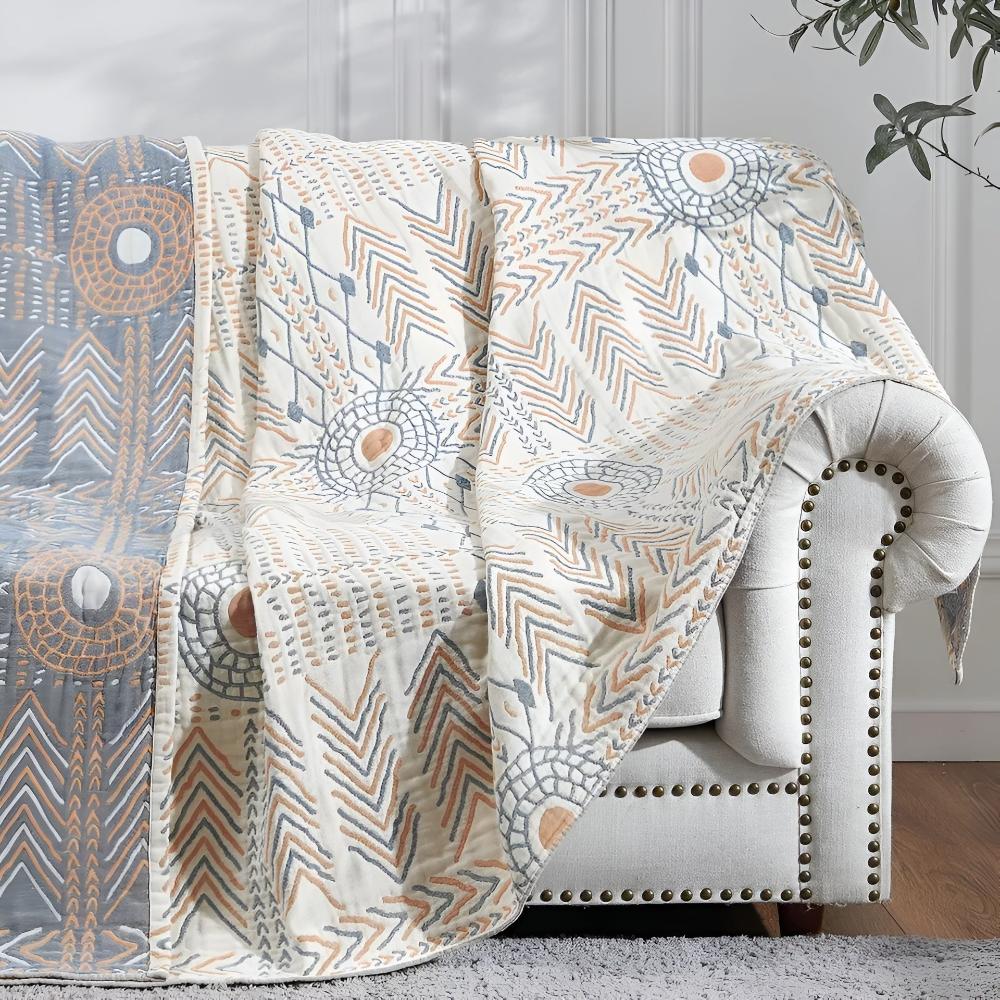ChicHome | Reversible Cotton Throw Blanket