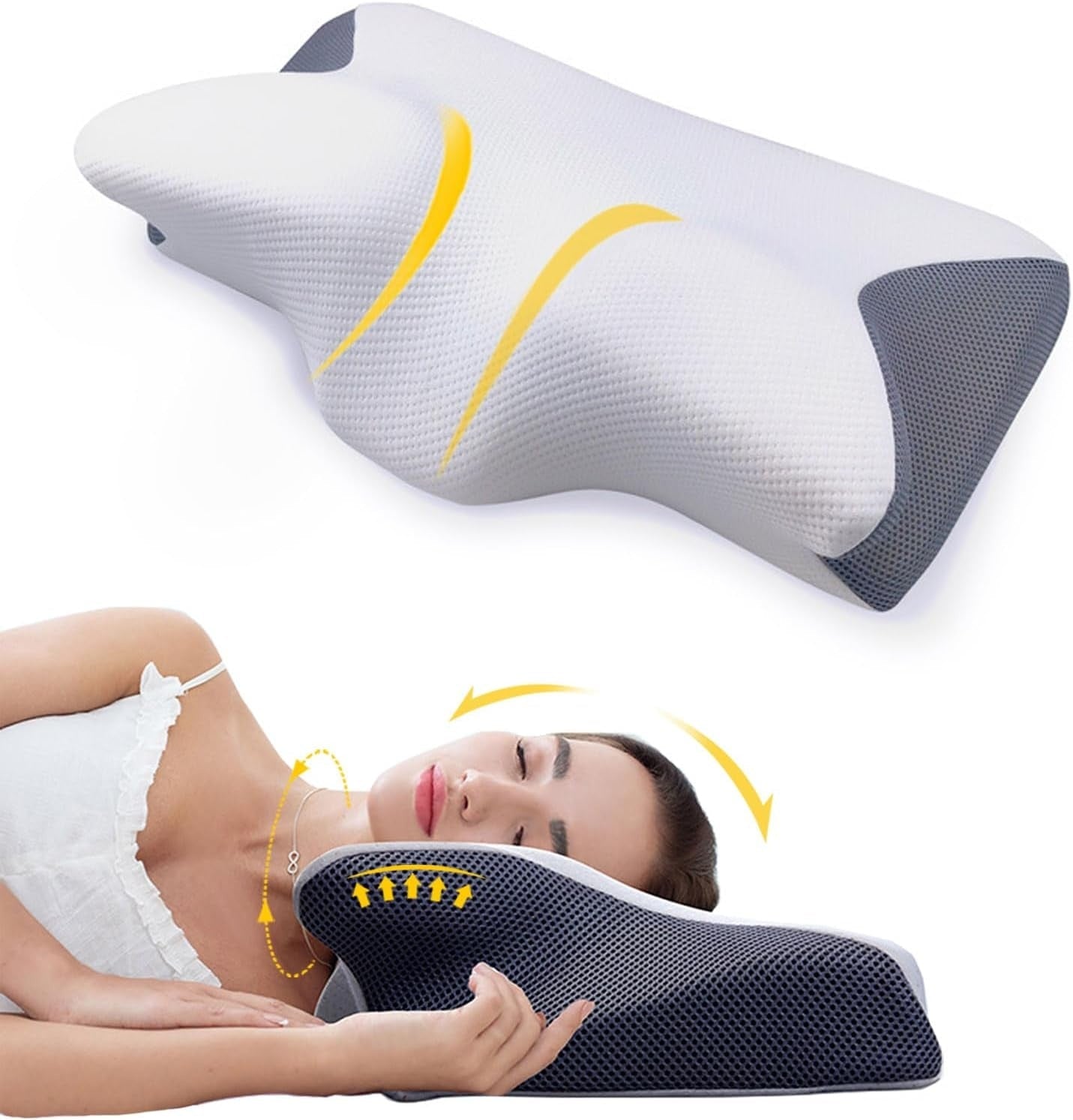 DreamSleep | Cervical Contour Memory Foam Pillow