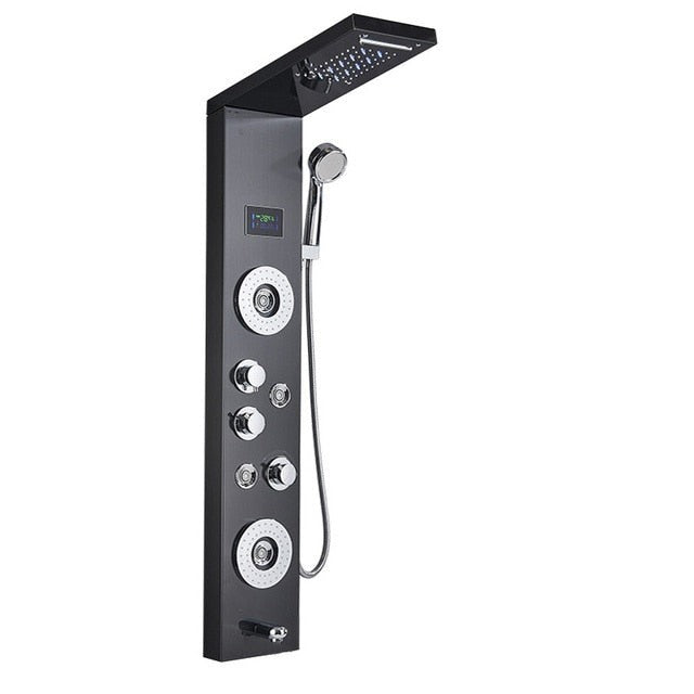 Zanetti | Luxury LED Shower Panel - SPA Massage Jet & Rainfall System