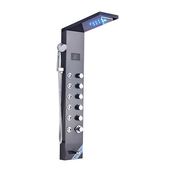 Zanetti | Luxury LED Shower Panel - SPA Massage Jet & Rainfall System