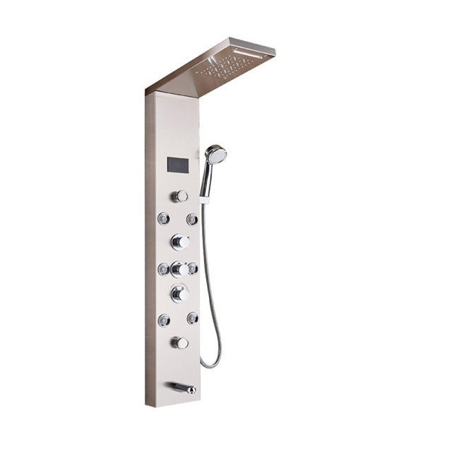 Zanetti | Luxury LED Shower Panel - SPA Massage Jet & Rainfall System