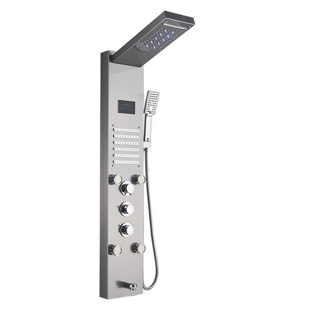 Zanetti | Luxury LED Shower Panel - SPA Massage Jet & Rainfall System