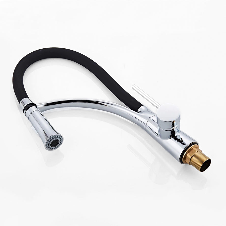 ChromeGun | Kitchen Mixer Tap Flexible Swan Neck Chrome Spray Gun