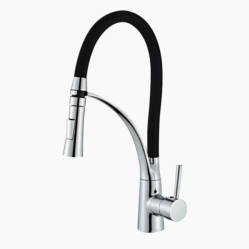 ChromeGun | Kitchen Mixer Tap Flexible Swan Neck Chrome Spray Gun