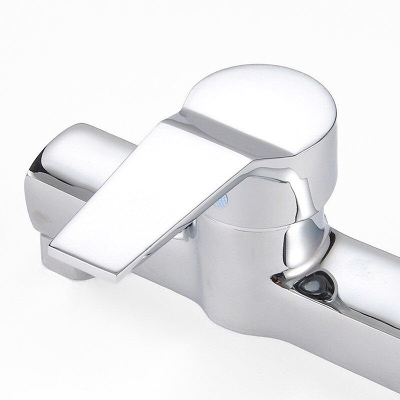 ChromeHigh | Shower Mixer Tap Chrome High Outlet
