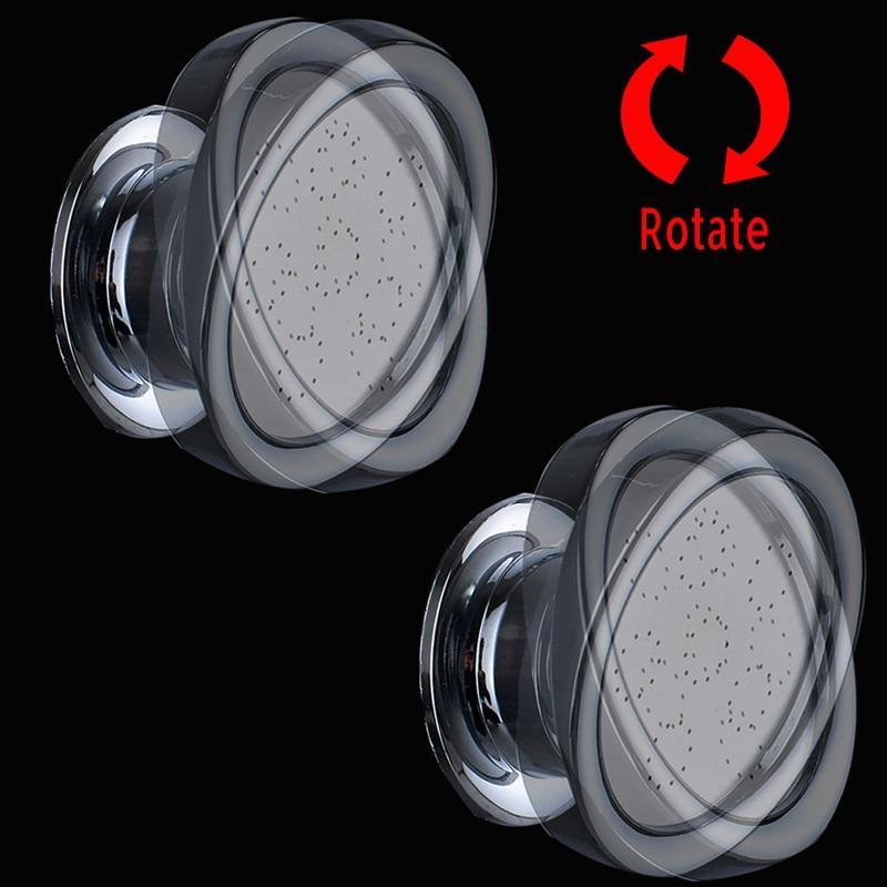 Bergamo | Waterfall Shower Panel - LED Light & Body Massage Jets