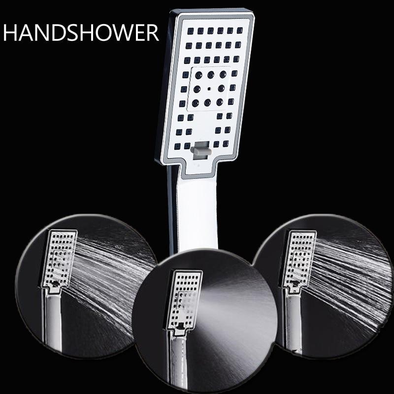 Bergamo | Waterfall Shower Panel - LED Light & Body Massage Jets