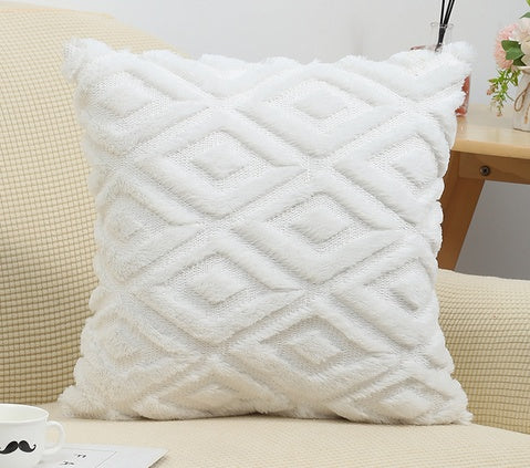 DiamondCushion | 3D Diamond Pattern Cushion Cover