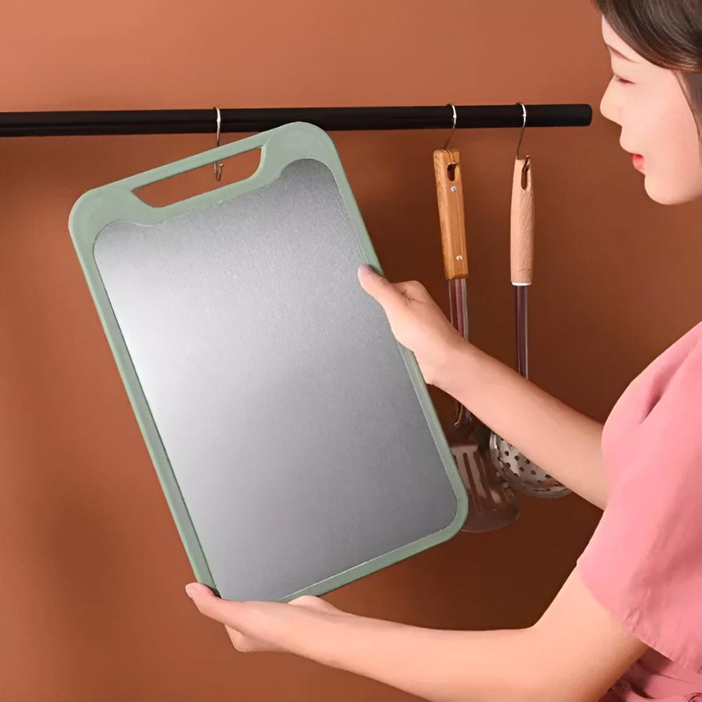ChopMaster | Double-Sided Stainless Steel Chopping Board