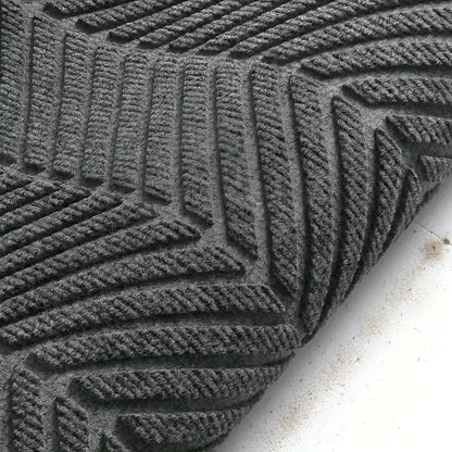 ChevronGuard | Chevron Ridges Non-Slip Door Mat