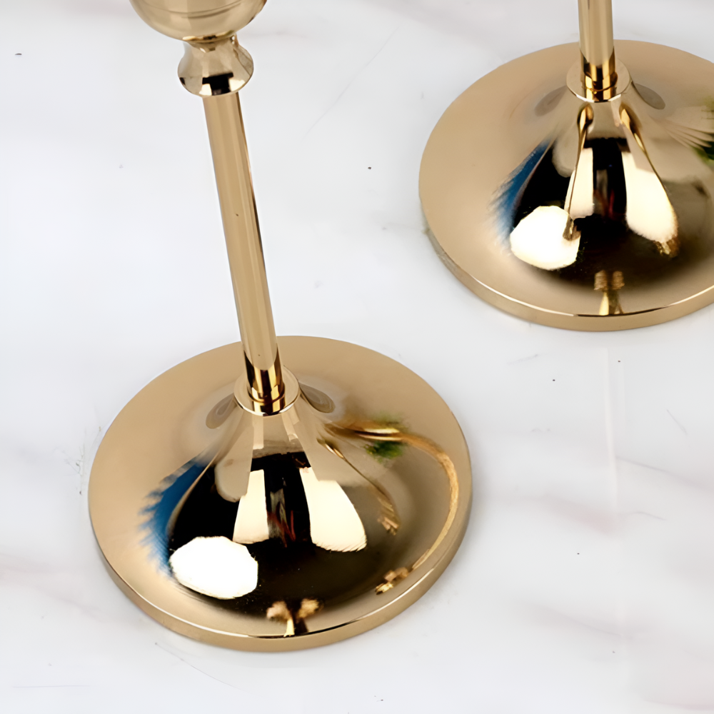 CandleGlow | Vintage Style Candle Holder Set 3Pcs
