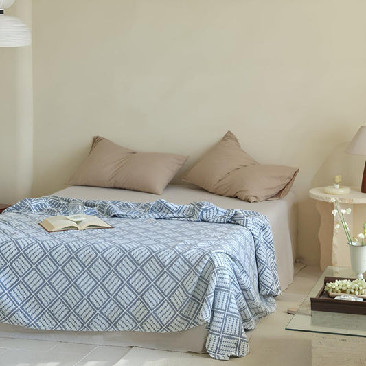 CozyWeave | Plaid Pattern Cotton Blanket