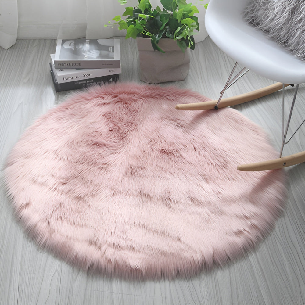 CozyHome | Round Cloud Soft Plush Rug