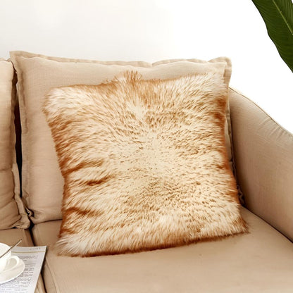 CozyNest | Furry Cushion Covers For Home Decor