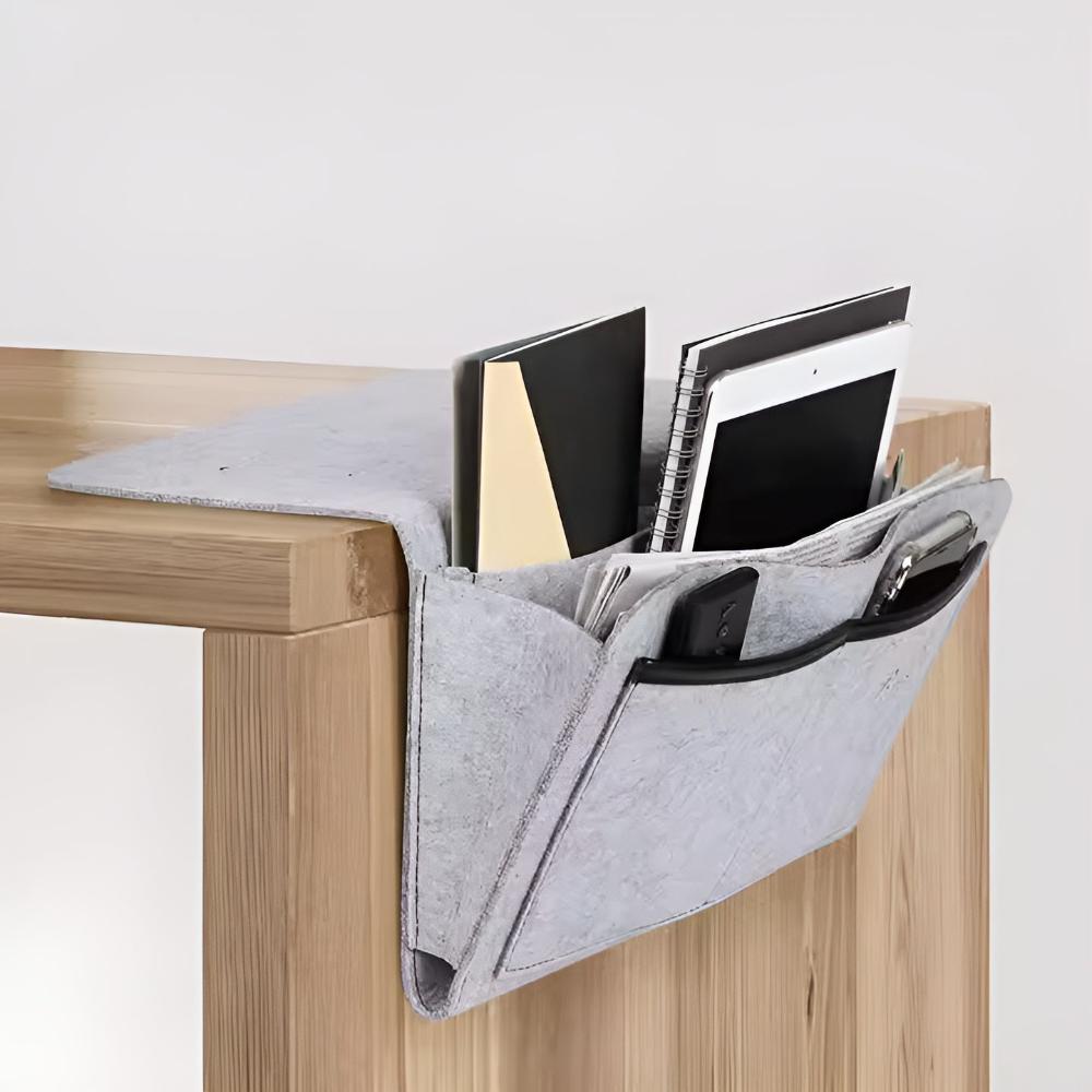 BedsideBuddy | All-in-One Bedside Organizer for Essentials Storage