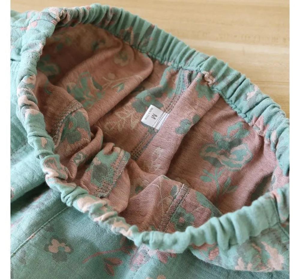 ButterflyBloom | Cotton Lounge Shorts Butterfly Bloom Design