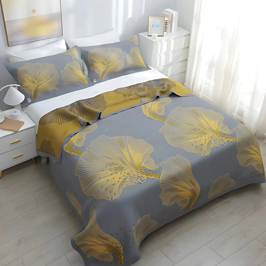ZanBlanket | Zantedeschia Flower Reversible Cotton Blanket