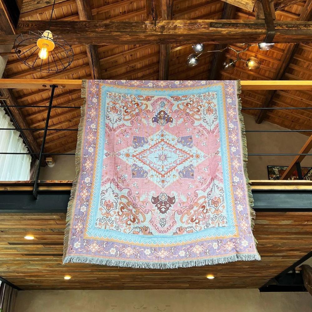 DesertBloom | Tapestry Picnic Blanket and Throw