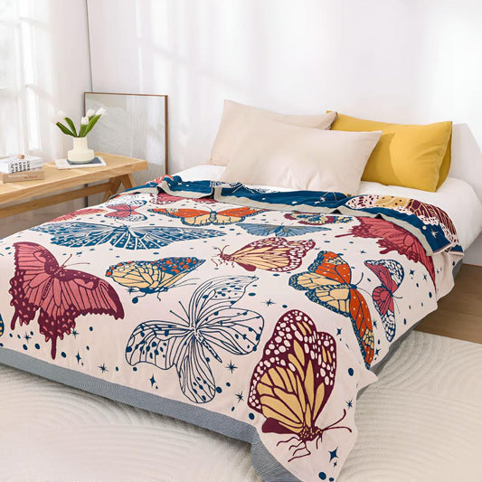ButterflyDream | Soft Cotton Blanket For Kids And Adults