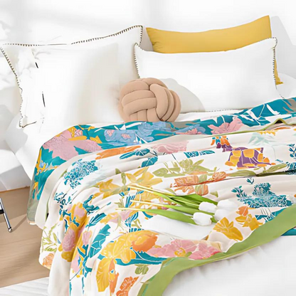 Blossom Bay | Breathable Cotton Coverlet