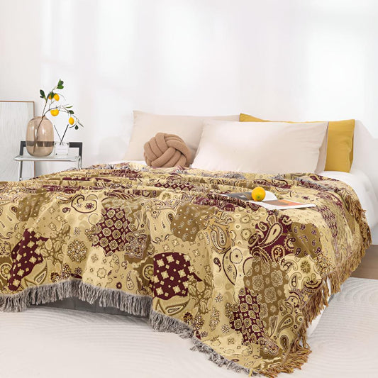 BohoDream | Bohemian Paisley Bliss Blanket