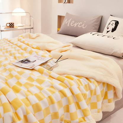ChessElegance | Chessboard Pattern Blanket For Home Decor