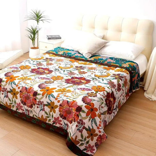 CharmCo | Floral Blanket Throw