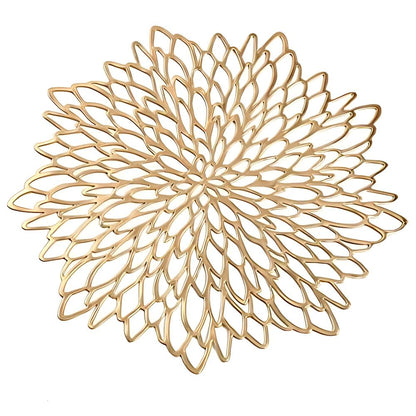 ChrysanthemumCharm | Elegant Floral Table Placemat
