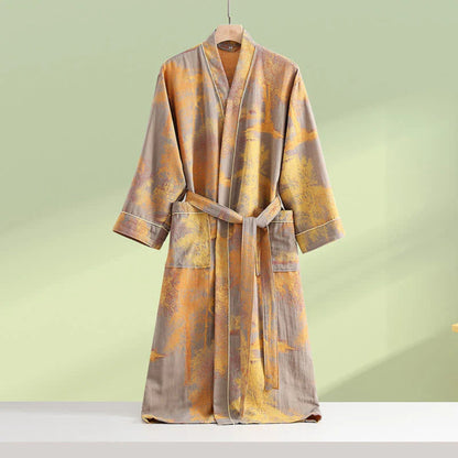 CozyWear | Soft Cotton Kimono Style Bathrobe