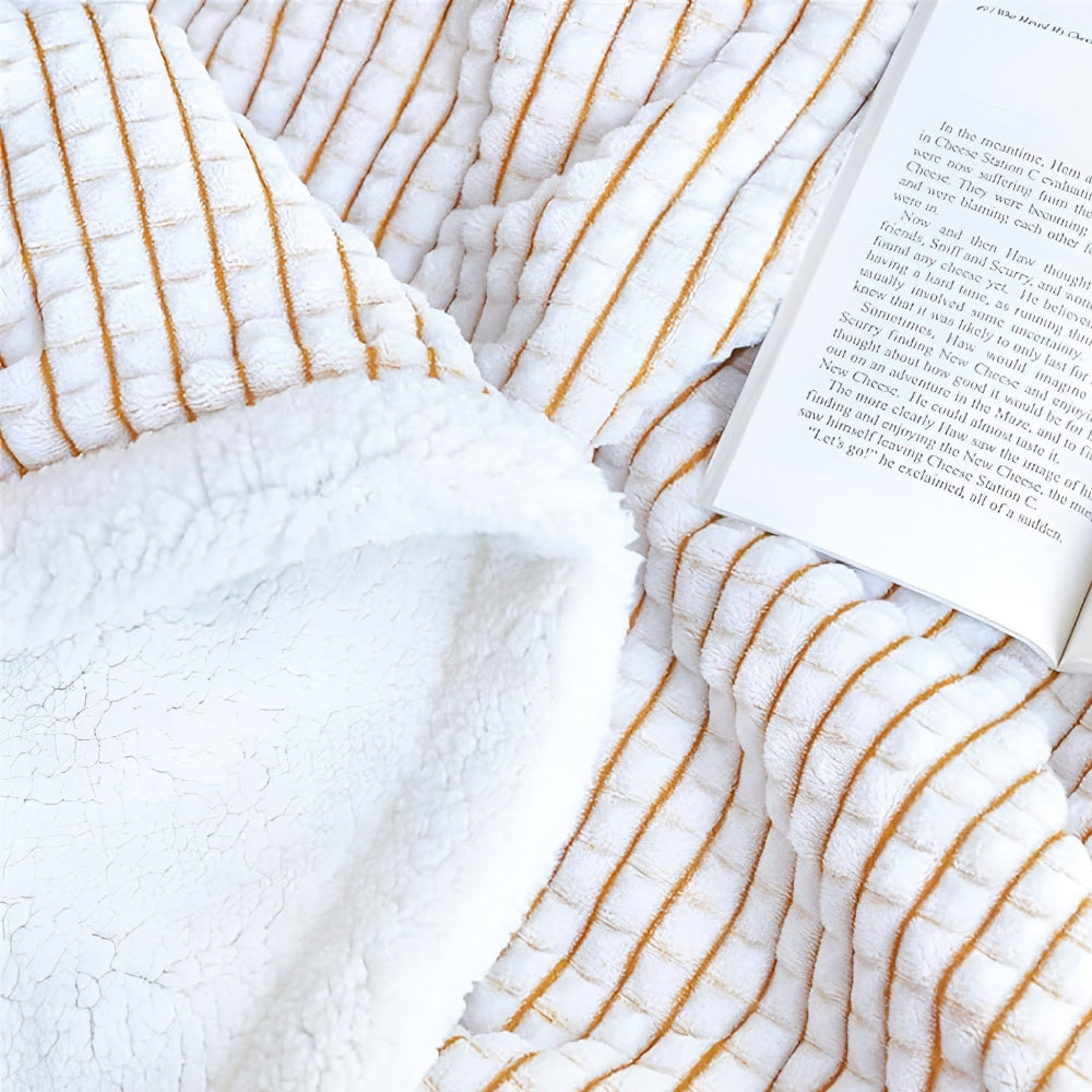 CozyHome | Warm Waffle Sherpa Blanket