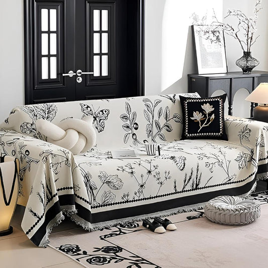 BotanicalCover | Elegant Sofa Slipcover