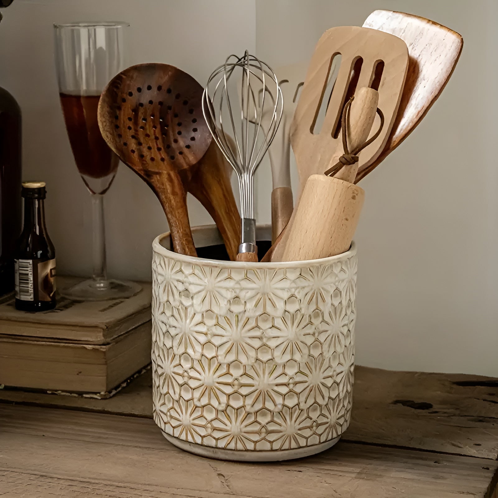 BloomCraft | Ceramic Utensil Holder