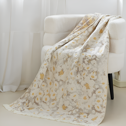 DelicateHome | Delicate Flower Pattern Bath Towel