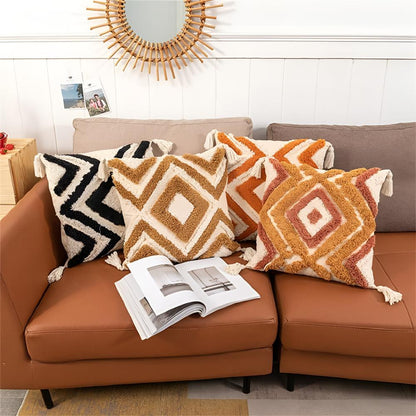 CasablancaHome | Tufted Cushion Cover