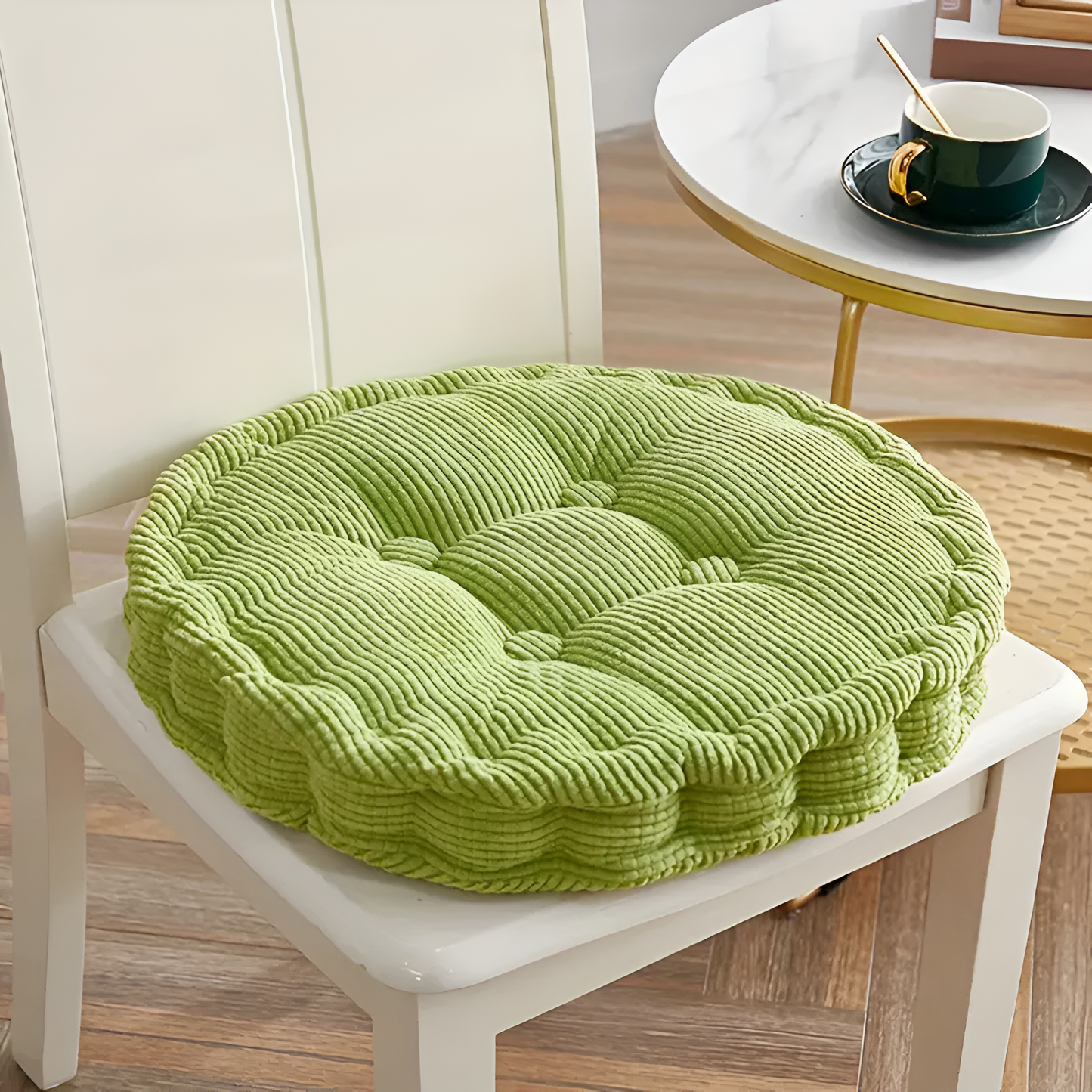 ComfyStack | Stackable Corduroy Chair Cushions