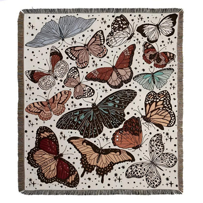 ButterflyGarden | Cozy Butterfly Garden Blanket For Home Decor