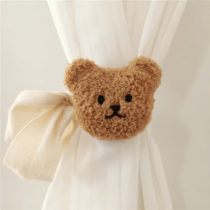 CuddleClasp | Teddy Bear Curtain Tiebacks Set