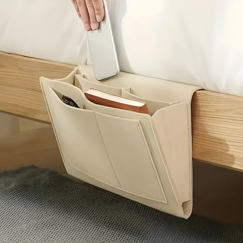 BedsideBuddy | All-in-One Bedside Organizer for Essentials Storage
