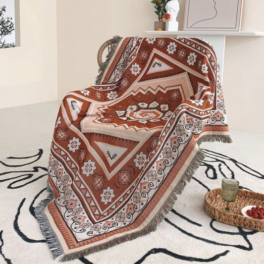 Bohemian Mirage | Desert Throw Blanket